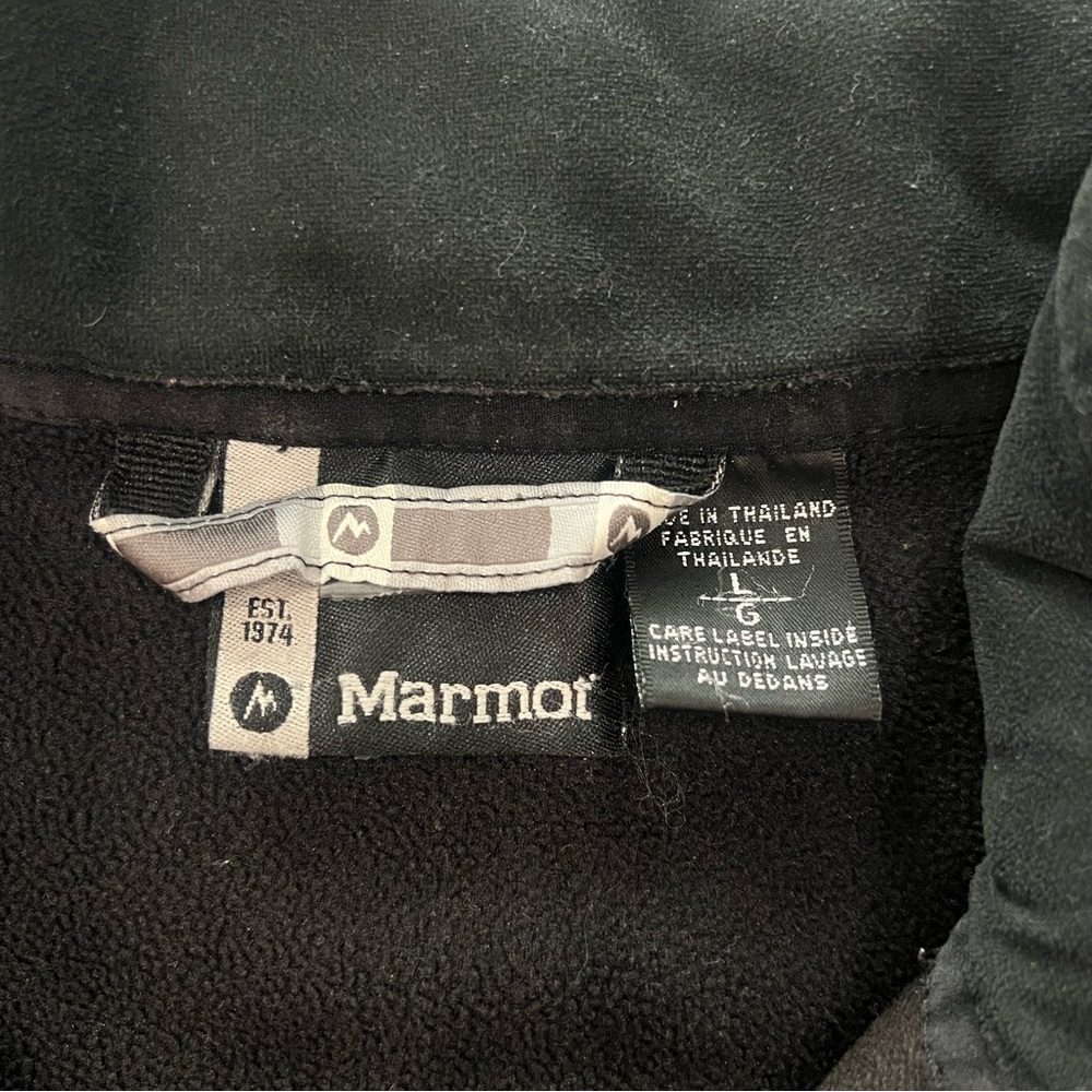 Marmot Black Performance Jacket Full-Zip Fleece M… - image 4
